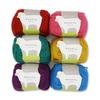 Daruma Soft Lamb Straight 6 Colors For and Socks Acrylic Wool Blend Yarn, - Children's Knitwear, Hats, - (D)