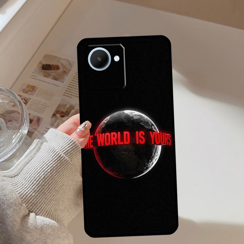 Чехол для телефона Realme 13 12 10 11 14 Pro Plus GT 6T 6 5 GT7 Pro C61 C55 C53 C51 C21Y C25S C75 C67 с изображением фильма Лицо со шрамом 1983