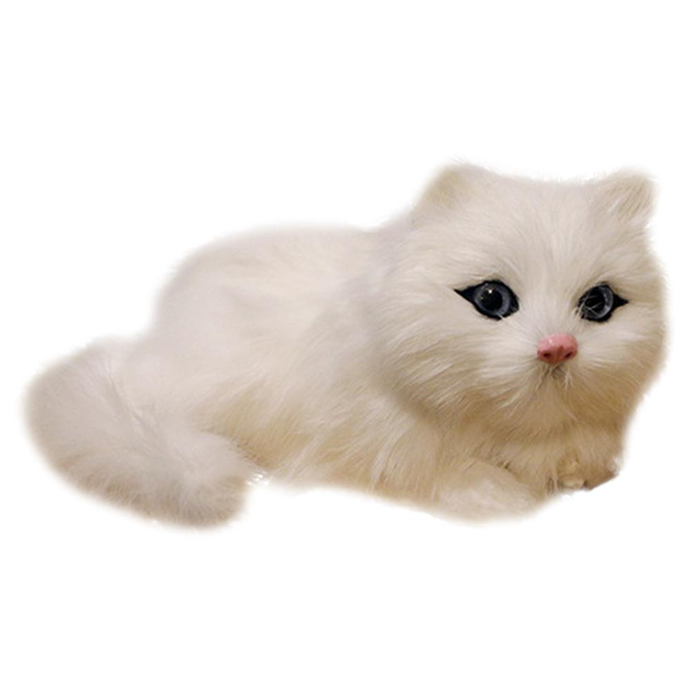 Имитация милого кота, украшения, модель, реквизит для фотосъемки, искусственное украшение в виде котенка