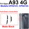 Кнопка питания и громкости для OPPO A93 A94 A95 4G 5G Кнопка включения/выключения Кнопки громкости вверх/вниз Боковые кнопки звука Шлейф Запасные части