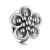 100 %Authentic  Sterling Color Voguish Stylish Women Charms Spacer Stopper Beads Fit Original Charm Bracelets Jewelry MakingFashion Charm