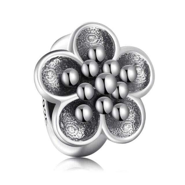 100 %Authentic Sterling Color Voguish Stylish Women Charms Spacer Stopper Beads Fit Original Charm Bracelets Jewelry MakingFashion Charm