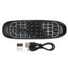 Air Remote Control USB Receiver 3 Axle Sensor Full QWERTY Plug and Play Remote Control Mouse for TV