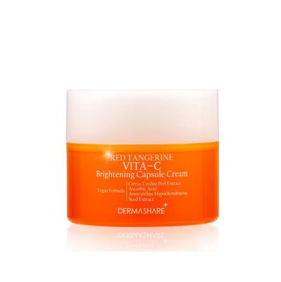 DERMASHARE Осветляющий капсульный крем с красным мандарином и витамином C 50 мл