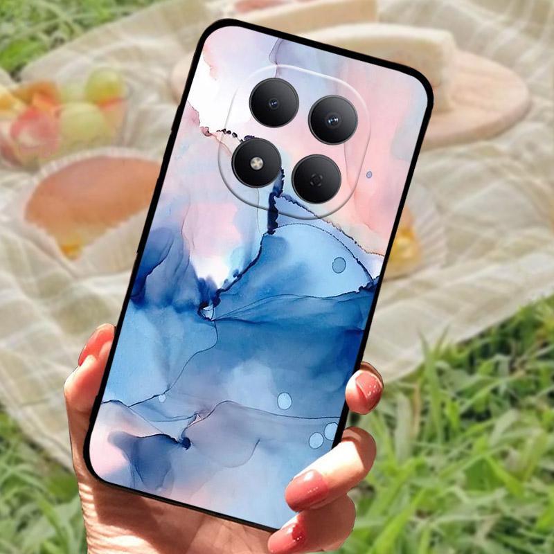 Чехол Для Xiaomi Redmi Note 15 Pro 4G 5G Матовый Полная Защита Ударопрочный Чехол Для Redmi Note15 Pro Note15Pro Мягкий TPU Бампер