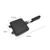 Aluminum Double-sided Non-stick Sandwich Maker Bread Toasted Frying Pan Breakfast Making
