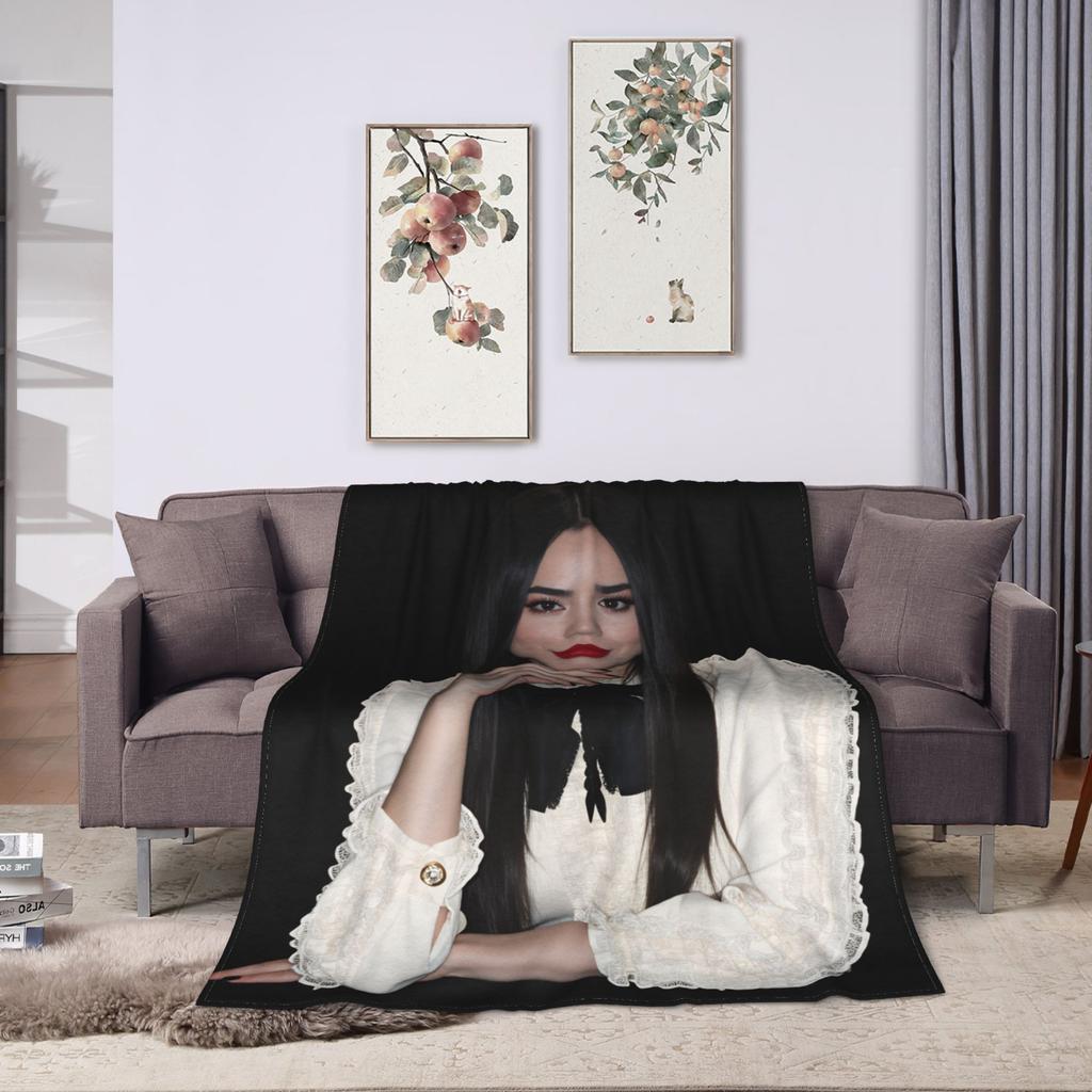 Actor Sofia Carson Plush Blankets Kids Adult Flannel Throw Blanket For Bedroom Warm Design Quality Bedspread Birthday Gift