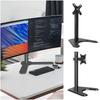 Metal Bracket Monitor Arm Holder Black LED Display Mount Sturdy LCD Display Stand Monitor Screen