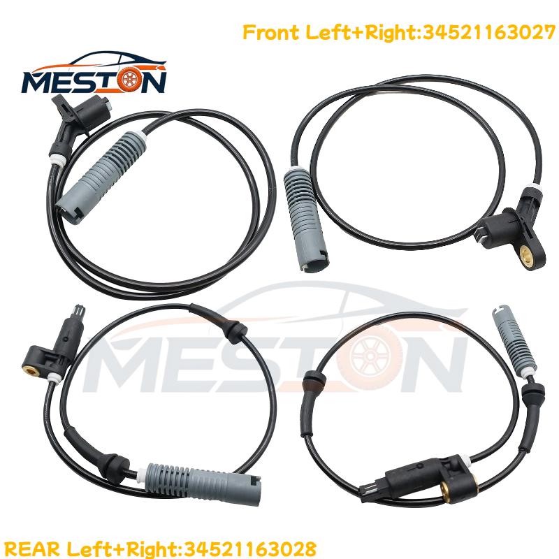 NEW Front/Rear Left/Right ABS Wheel Speed Sensor For BMW E36 3 Series M3 Z3 OEM 34521163027 34521163028 CAR PARTS