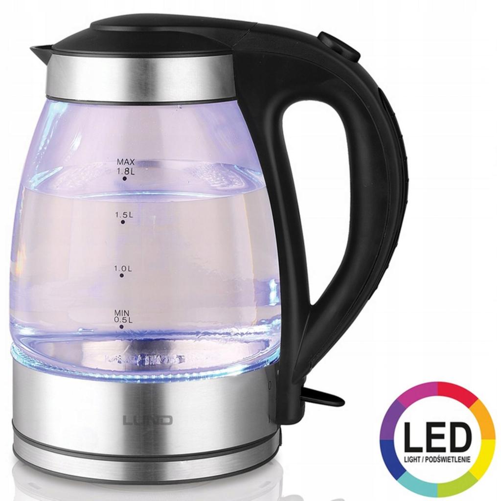 Glass Electric Kettle LED 1.8L