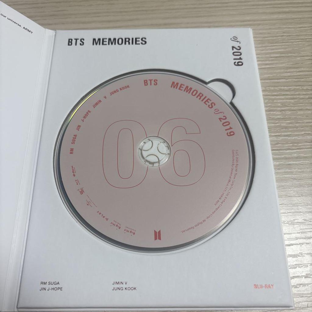 [USED] BTS MEMORIES of 2019 Blu-ray V V