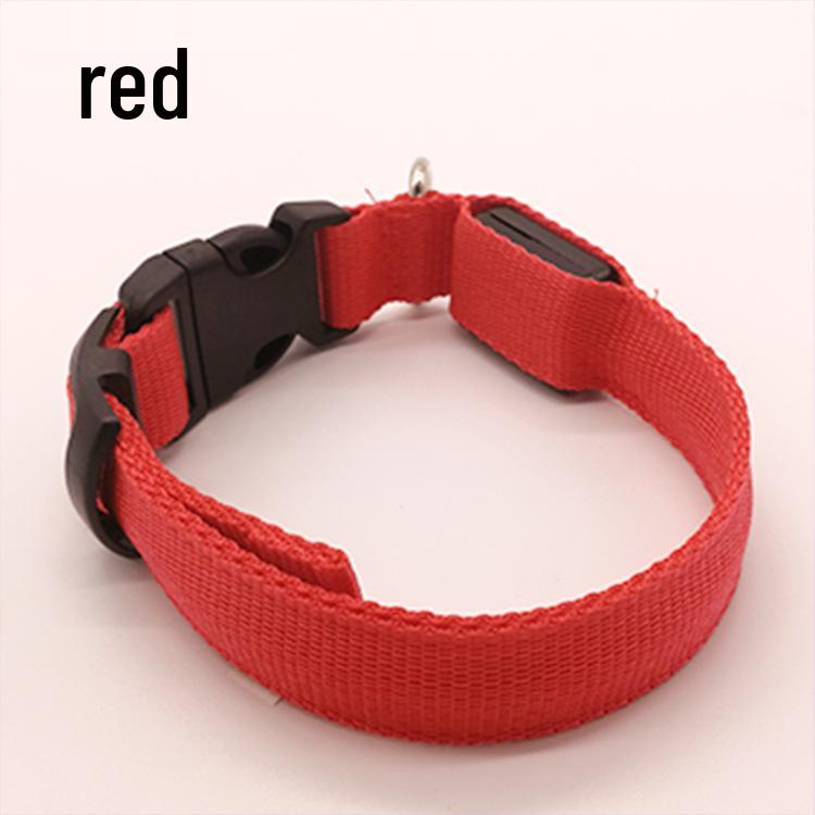LED Pet Supplies Glow Dog Collar & Leash Set - Anti-Lost Necklace & Walking Accessory