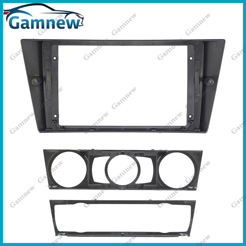 9 Inch Car Frame Fascia Canbus Box Adapter Android Radio Dash Fitting Panel Kit For BMW 3 ( E90 E91 E92 E93 ) 2004-2013