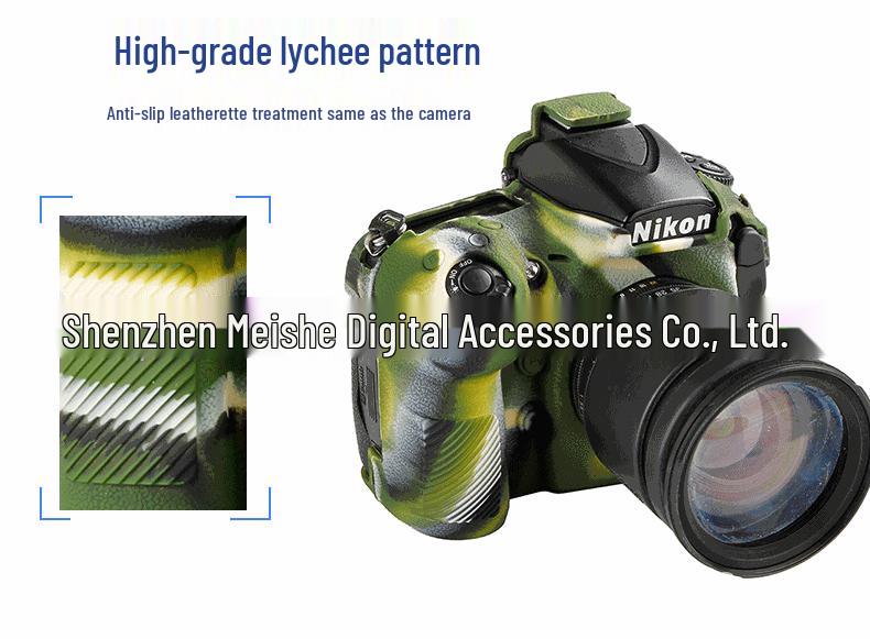 Силиконовый защитный чехол для камеры D810 - Пылезащитный, Противоскользящий, Ударопрочный