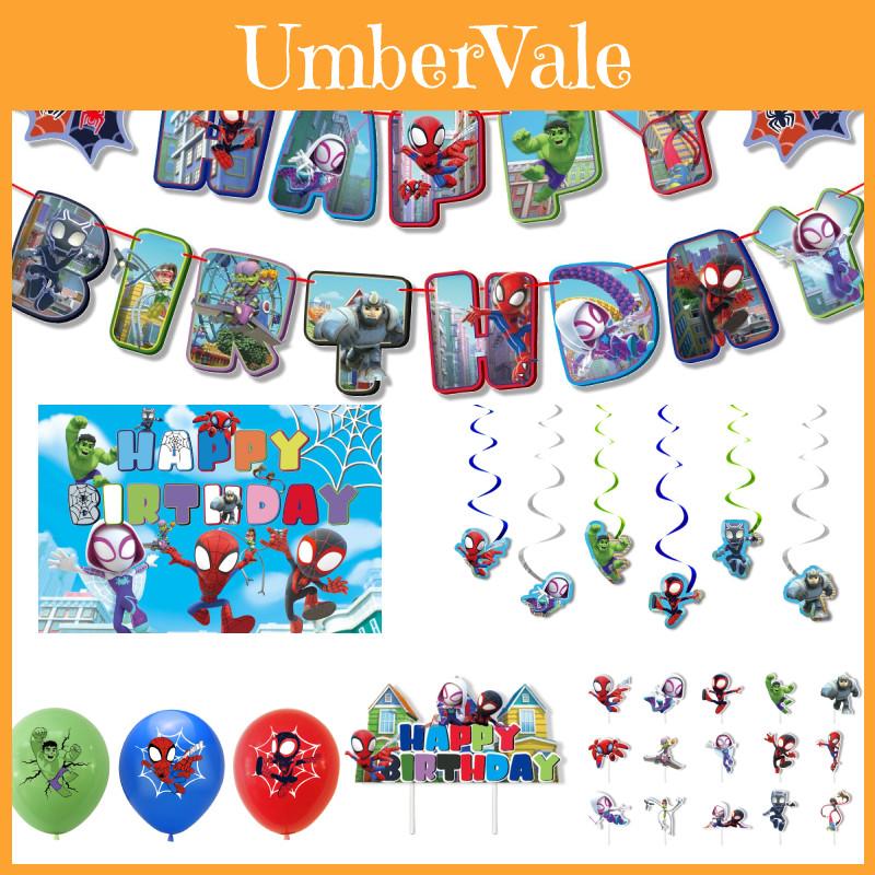 Celebrate With Spider-man And His Amazing Friends Party Supplies Package
