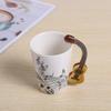 Ceramic Guitar Handle Coffee Mug