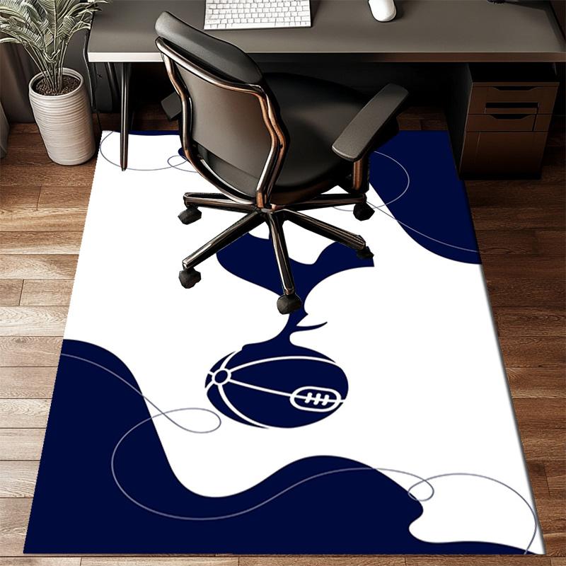 Tottenham Hotspur Football Club Rug Game Carpet, Floor Mat for Bedroom Living Room Entryway Rug, Home Decor Idea Gift for Christmas birthday
