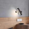 LED Indoor Wall Lamps Rotation Adjustable Bedside Lamp Modern Living Room Stair Wall Sconce Nordic Indoor Aisle Sconce Luminaire