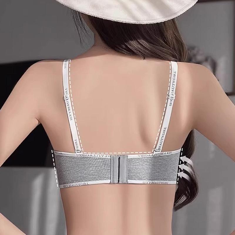 Бюстгальтер Push-Up, сексуальный бюстгальтер для женщин, беспроводной бюстгальтер, бесшовное удобное нижнее белье для молодых девушек, нижнее белье с плотной чашкой, размер AB 32-38