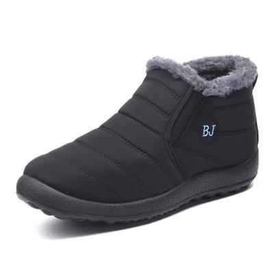 PAFHL Снежные Теплые и Зимние Снежные Короткие Уличные Размеры Размер Женские Флисовые Ботинки на Подкладке, Теплые, Ботинки, Ботинки, Обувь, Нескользящие, Осень/Зима, 23.0см-27.0см