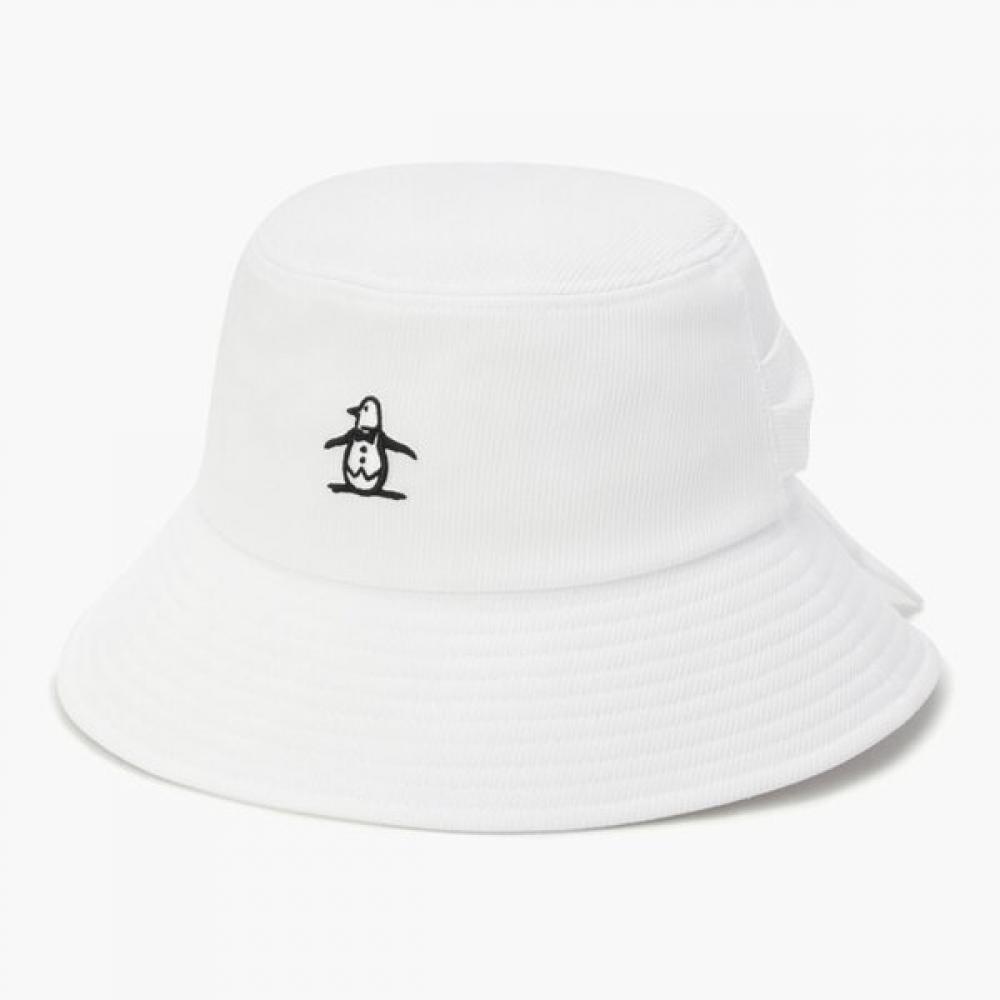 MunSingwear Women S eSSential Ribbon Bucket Hat White Mr122lcp11