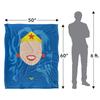 Wonder Woman Face Soft Touch Blanket