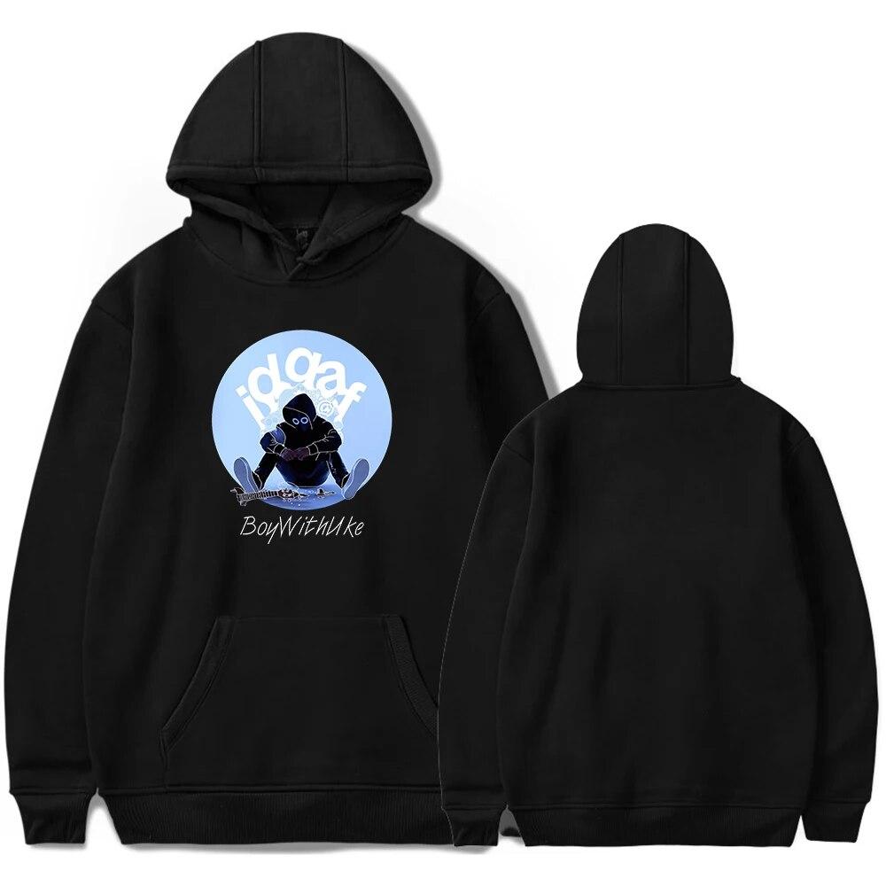 Boywithuke Merch Толстовка Новый альбом Serotonin Dreams Унисекс Хип-хоп Панк Y2k Толстовка Boywithuke Пуловеры Harajuku Повседневная унисекс