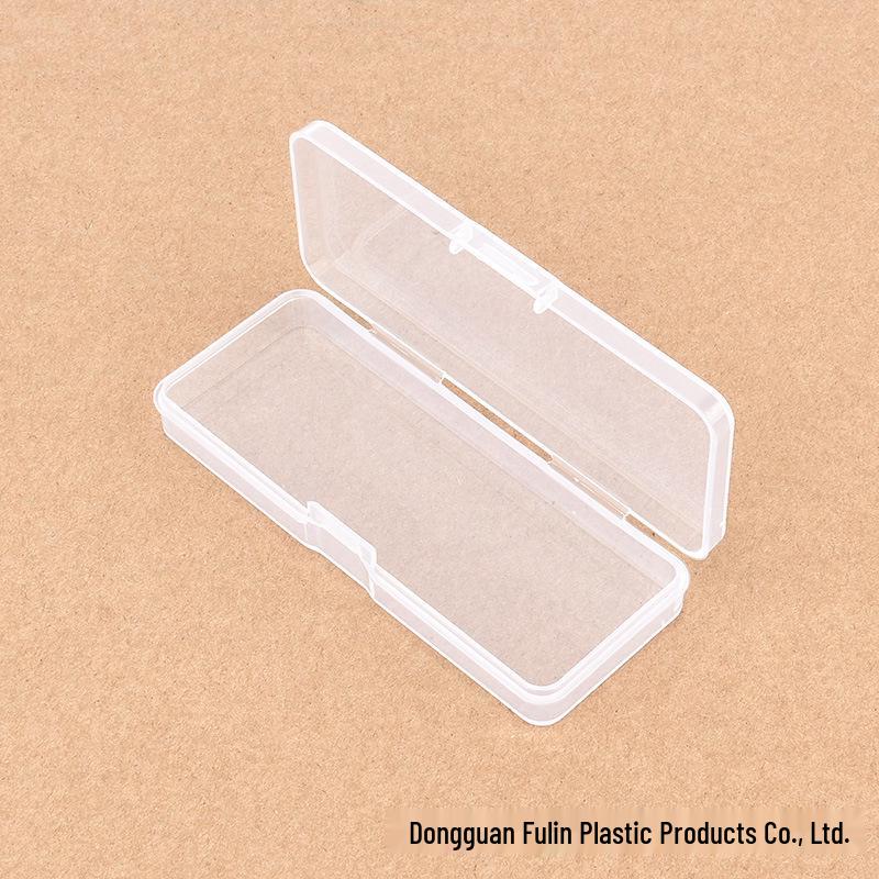 Прозрачный 88x35x13мм PP Прямоугольный Маленький Пластиковый Контейнер для Хранения