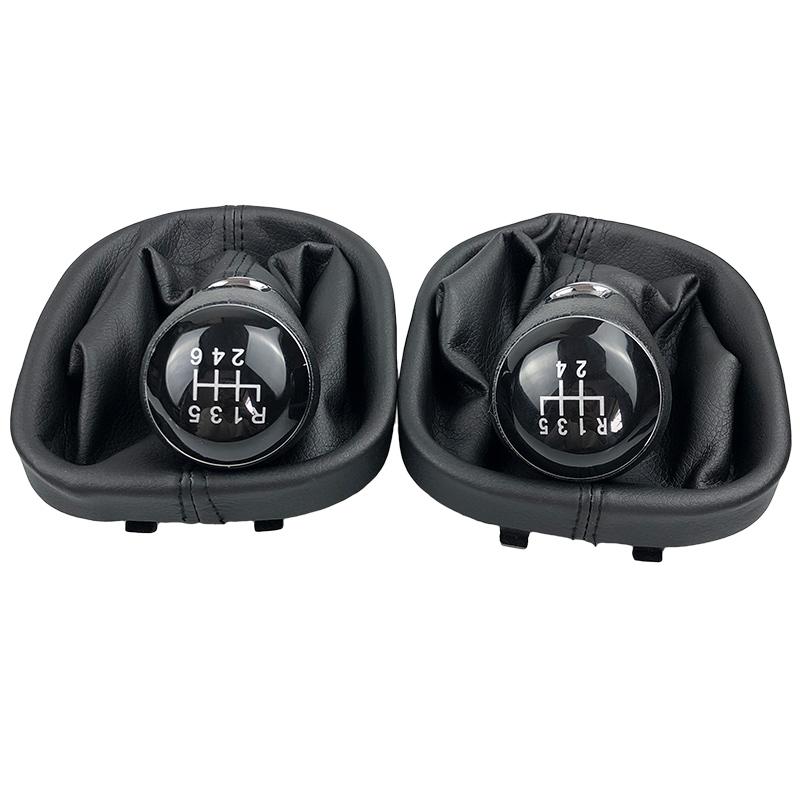 Ручка переключения передач Рычаг переключения передач Чехол-гетра PU Внутренние автомобильные аксессуары Для VW Volkswagen Caddy 2 MK2 Touran 2004-2015