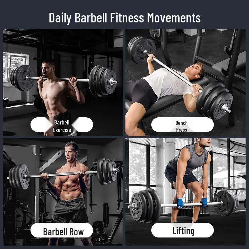 Adjustable Home Barbell & Dumbbell Set