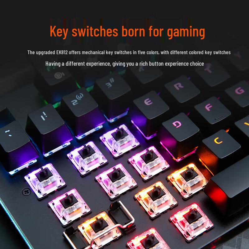 Dareu EK812 Full-Size Wired Mechanical Gaming Keyboard