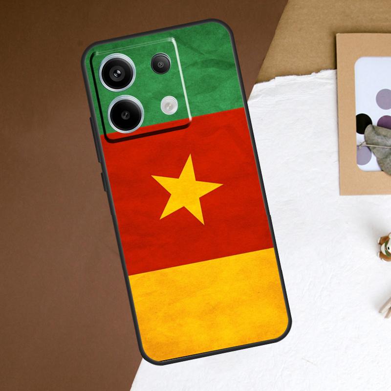Republic of Cameroon Flag Case For Xiaomi Redmi Note 13 Pro Plus Note 12 11 9 10 11S 10S 12S Redmi 13C 10C 12C Cover