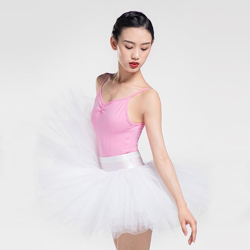 Womens Ballet Leotard Cotton Dancewear Adult Contemporary Classical Dance Practice Performance