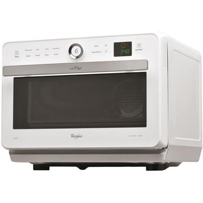 Whirlpool JT469WH — Микроволновая печь Jet Chef — 33 л — 6th SENS Combi Crisp Steamer — Камера из нержавеющей стали — Поворотный стол 36 см — Белый