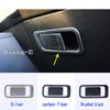 Для VW Volkswagen Golf8 Golf 8 Нержавеющая сталь Крышка Отсек для хранения второго пилота Бардачок Чехол Рамка Отделка Панель освещения