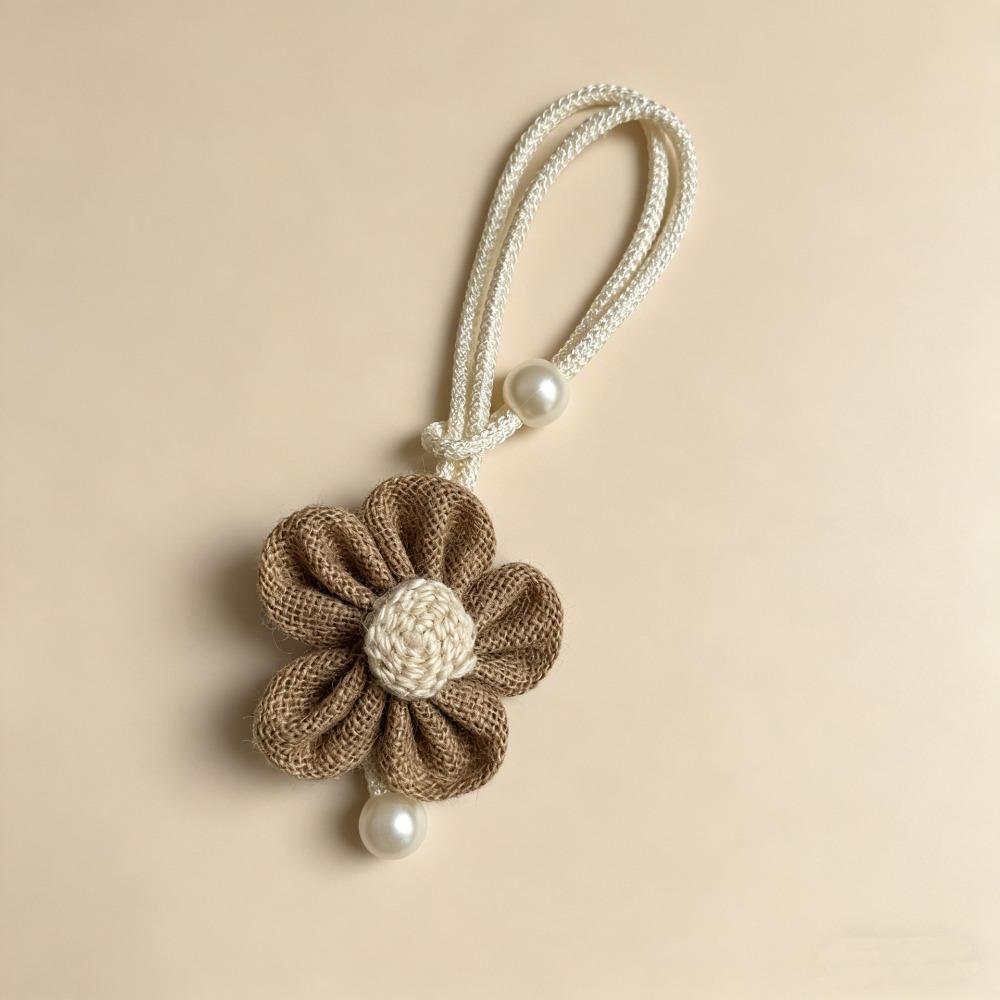 2PCS Adjustable Flower Curtain Tieback Creative Curtain Buckle Gauze Curtain Binding Rope  Office
