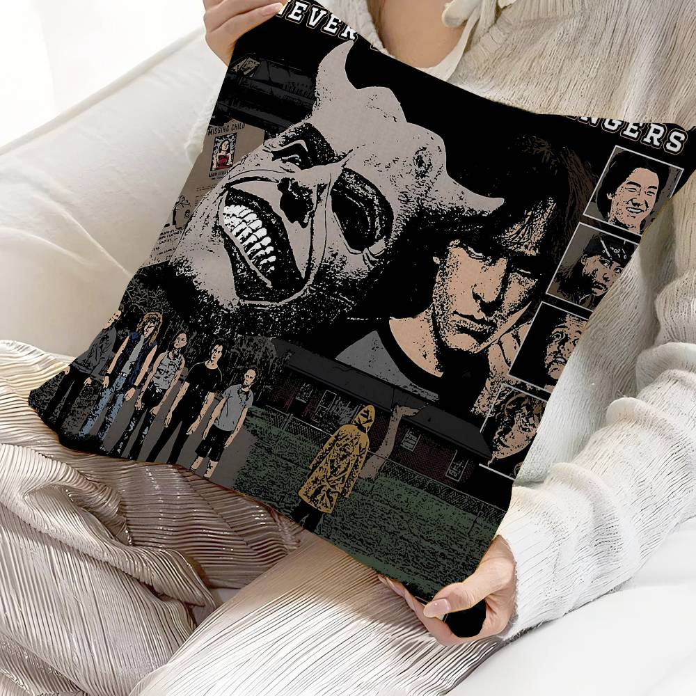 Horror Movie TThe Black Phone Cushion Cover Inches Farmhouse Decor Home Throw Pillow Covers For Couch Decorations