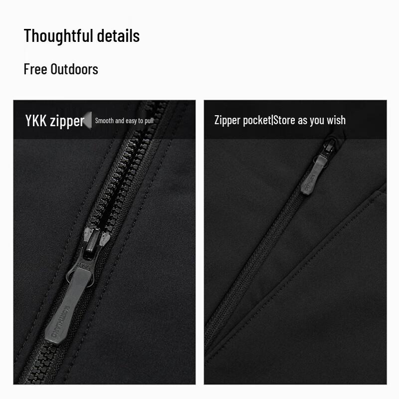 Northland Men's Fleece Softshell Jacket