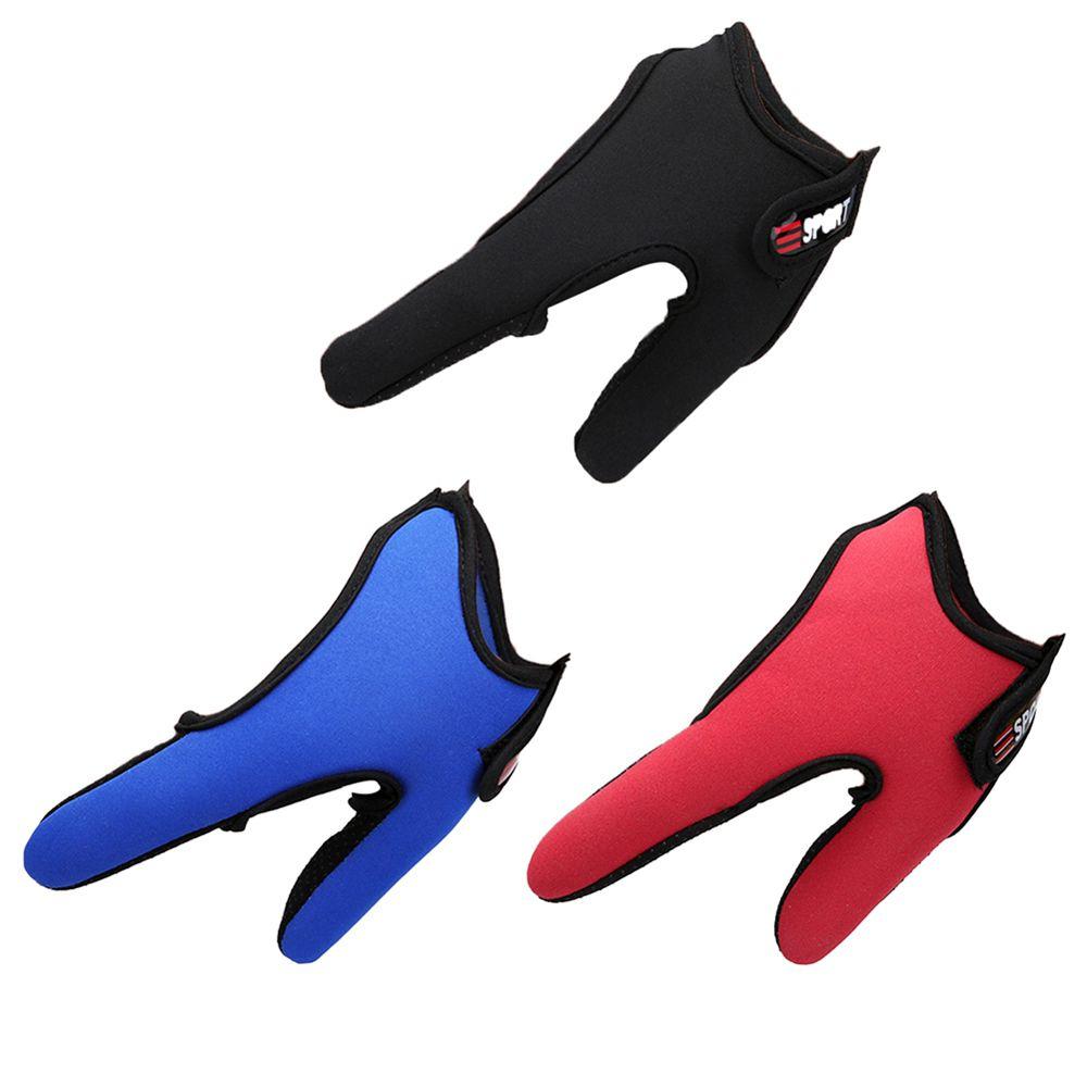 Tackle Non-Slip Glove Two-finger Gloves Finger Casting Glove 2 Fingers Protector Fishing Gloves