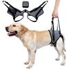 Dog Sling for Large Dogs Hind Leg Support Dog Lift Harness Adjustable Durable Help em up Harness for Weak Back Legs, Elderly, Injured, Senior,