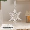 Crystal Snowflake Ornaments: Creative Christmas Tree & Wedding Decorations