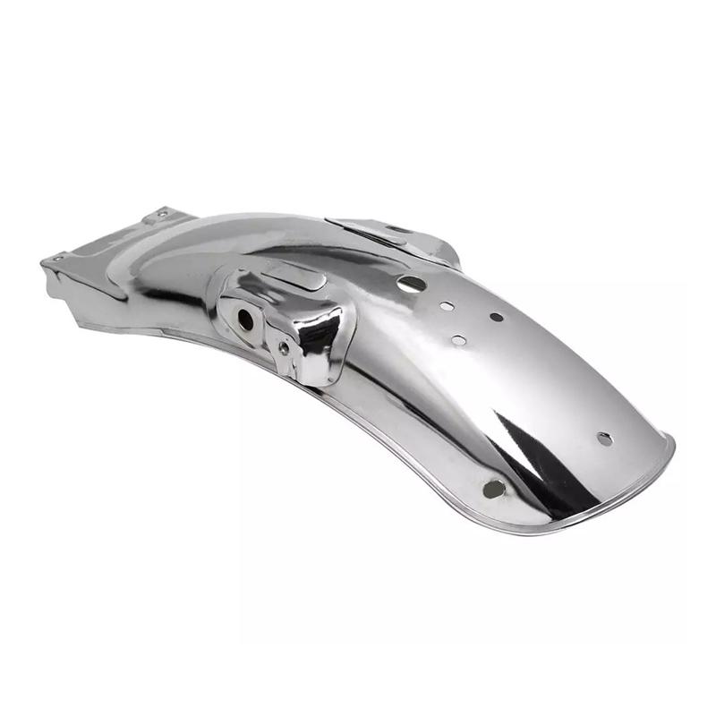 1Set Motorcycle Chrome Metal Front and Rear Fender Retro Mudguard Cover Metal Protector for Honda CG125 CG 125 125cc