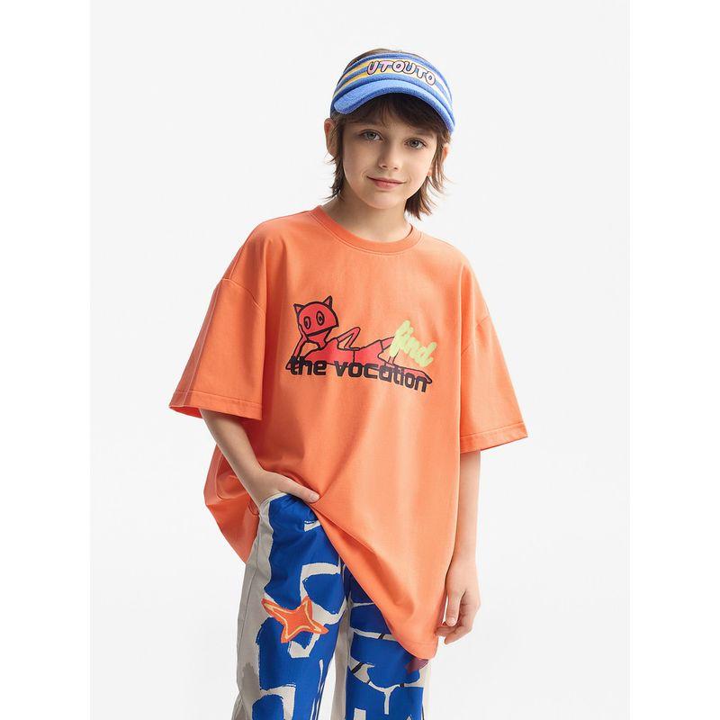 [Moisture-Absorbing and Quick-Drying] Mqd Children's Clothing Boys' Short-Sleeved T-Shirt Summer New Style Round Neck Kidsren's Clothing Baby Tops