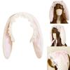 Plush Rabbit Ears Headband Cosplay Costume Hairhoop Party Props Headpiece ComicShow Headdress Girls Anime Accessories