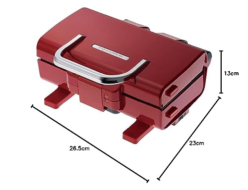 Recolte 2-сторонний гриль Amet RWG-1 Алюминий (красный)