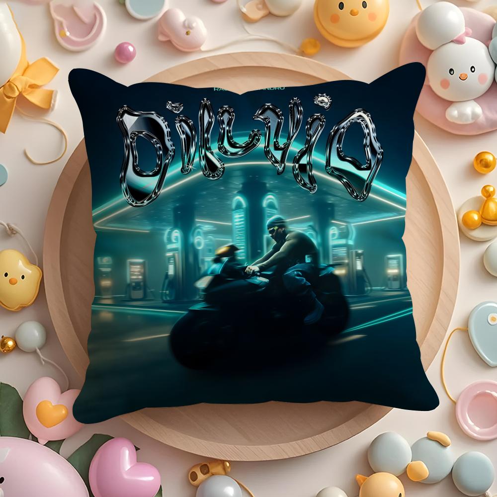 R-Rauw Alejandro singer-songwriter Cushion Cover Home & Car Multi-Scene Pillow Cover - Reversible, Soft & Durable for Daily Use