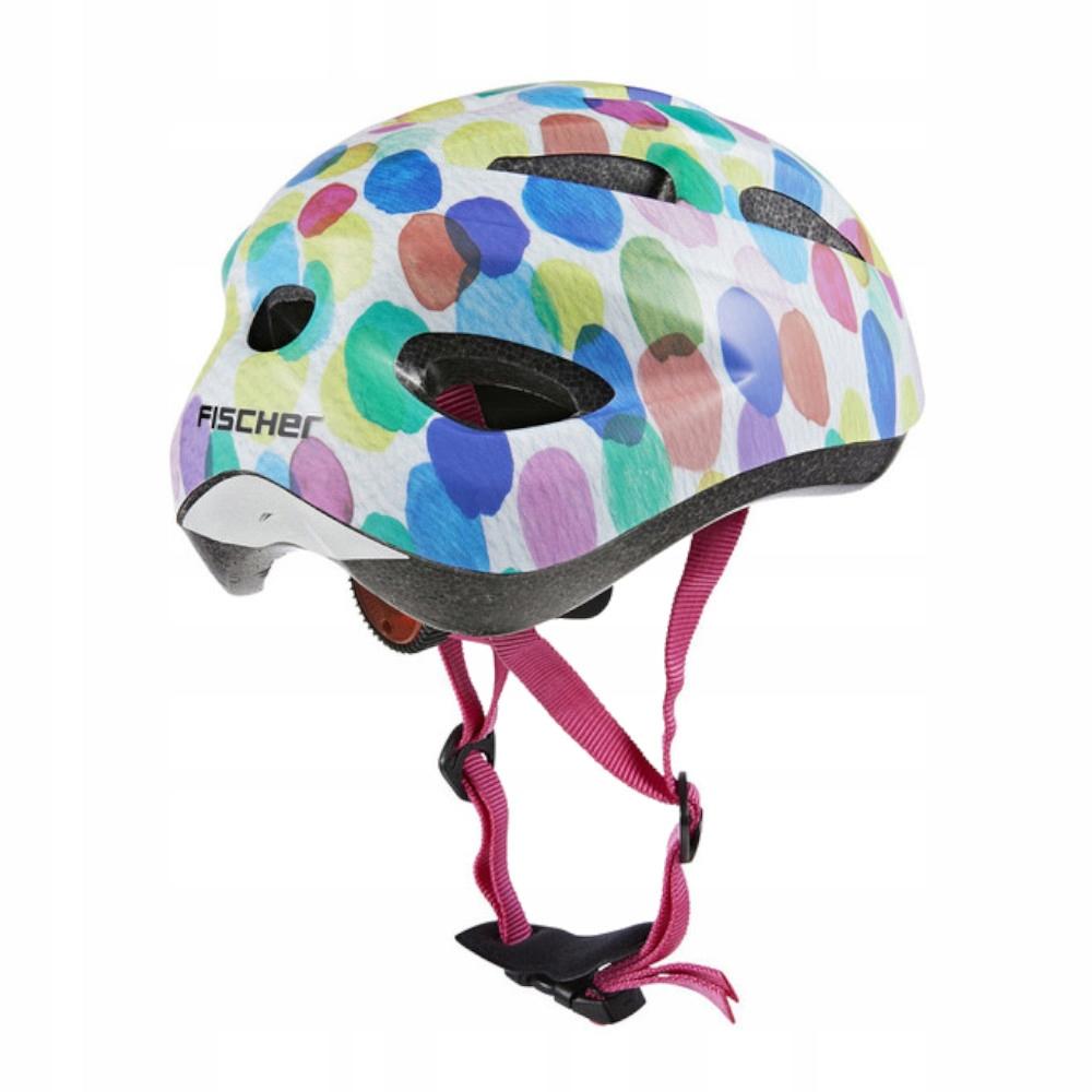 Kask Rowerowy Dziecięcy Regulowany Na Rolki Hulajnogę Fischer Xs/S 48-54 Cm