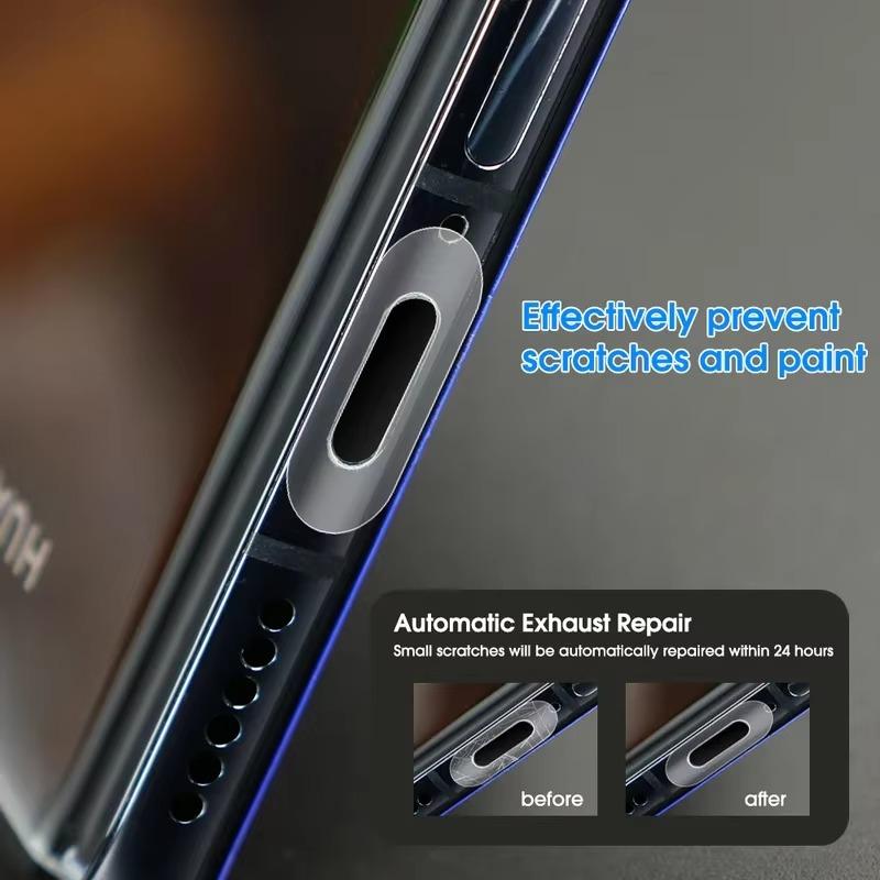 40/1PCS Mobile Phone Speaker Dust Mesh Sticker USB Charging Port Universal Protective Film Sticker For IPhone Samsung Xiaomi