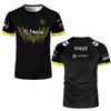 2025 New Vitality E-Sports Culb Support Jersey CSGO LOL COD Games Uniform Men T-Shirts Sports Contest Training Breathable Tops