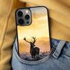 Deer Hunting Animal Soft Phone Case for iPhone 17 Air 16e Pro max 15 Pro 13 14 Plus 11 12 MagSafe Magnetic Coque
